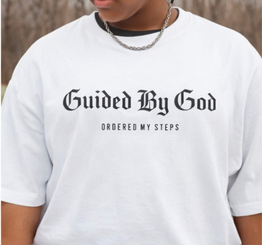 Guided By God Tee WHITE