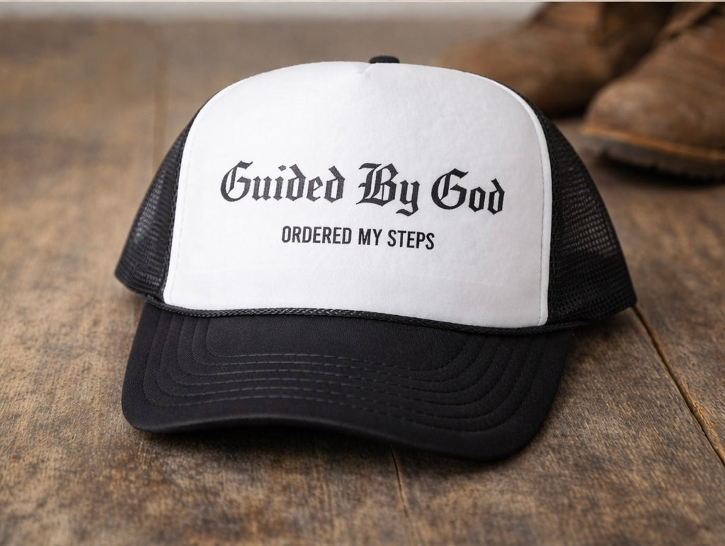 Guided By God Hat BLACK